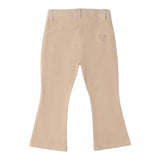 Sarabanda Pantalone tinta unita Modello A Zampa Beige per Neonata 0F359 BEIGE SARABANDA 