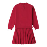 Sarabanda Completo 2Pz Maglia-Gonna Fuxia per Bambina 0F366 FUXIA SARABANDA 