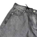 Sarabanda Jeans tinta unita Modello Palazzo Grigio per Bambina 0F465 GRIGIO SARABANDA 