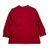 Sarabanda Shirt tinta unita con Stampa Rosso per Neonato 0X702 ROSSO SARABANDA 