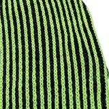 Sarabanda Cappello tinta unita con Fantasia A Righe Verde per Bambino 5834 VERDE SARABANDA 