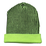 Sarabanda Cappello tinta unita con Fantasia A Righe Verde per Bambino 5834 VERDE SARABANDA 