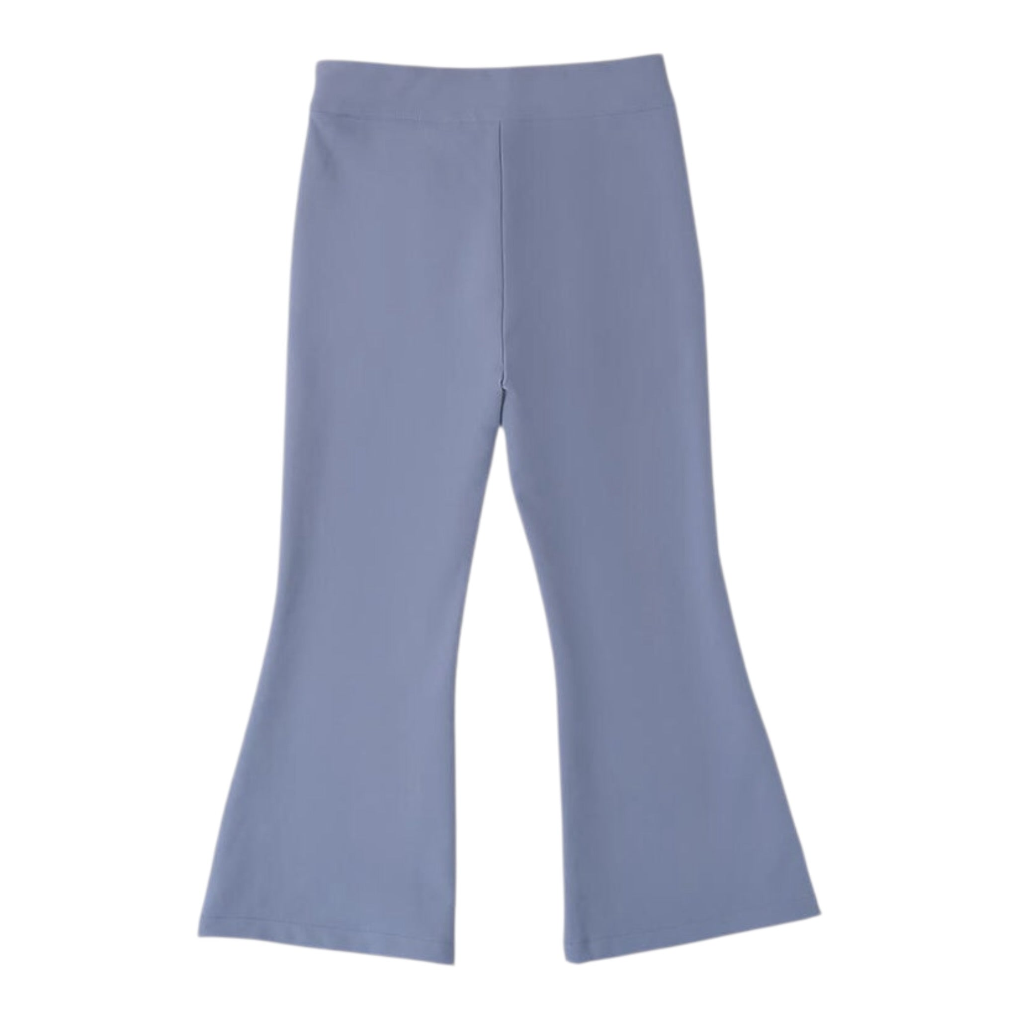 Sarabanda Pantalone tinta unita Modello A Zampa Azzurro per Bambina A718 AZZURRO SARABANDA 