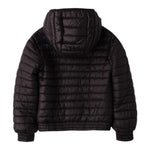 Sarabanda Giubbino tinta unita con Zip E Cappuccio Nero per Bambina F491F NERO SARABANDA 