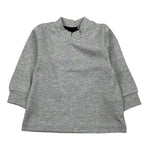 Sarabanda Shirt tinta unita con Logo Grigio per Neonato X702 GRIGIO SARABANDA 