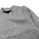 Sarabanda Shirt tinta unita con Logo Grigio per Neonato X702 GRIGIO SARABANDA 