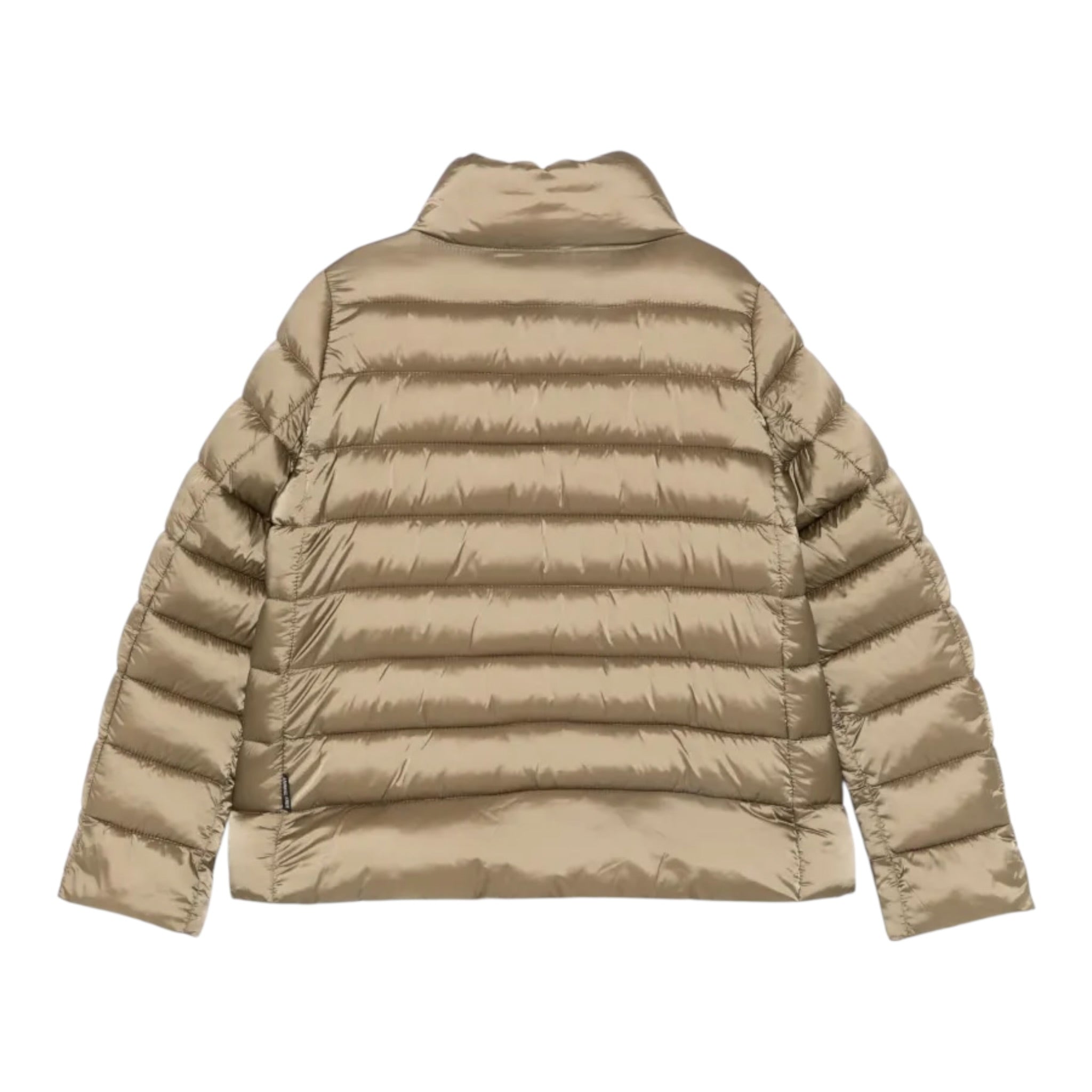 Save The Duck Giubbino tinta unita con Zip Verde per Bambino J30520 VERDE SAVE THE DUCK 