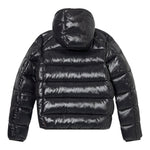Save The Duck Giubbino tinta unita con Zip E Cappuccio Nero per Bambino J31280BXXXX NERO SAVE THE DUCK 