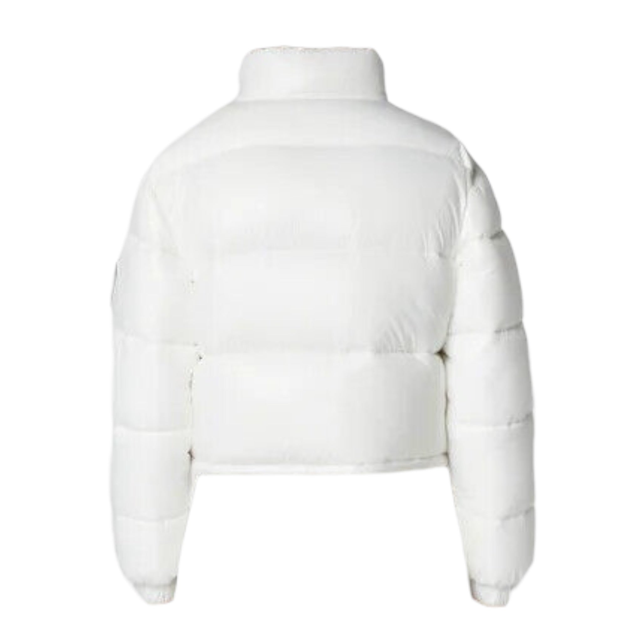 Save The Duck Giubbino tinta unita con Zip Bianco per Bambina J31326G BIANCO SAVE THE DUCK 