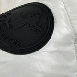 Save The Duck Giubbino tinta unita con Zip Bianco per Bambina J31326G BIANCO SAVE THE DUCK 