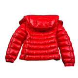 Save The Duck Giubbino tinta unita con Zip E Cappuccio Rosso per Neonato J31653BN ROSSO SAVE THE DUCK 