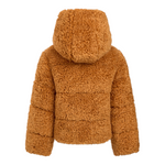 Save The Duck Giubbino tinta unita con Zip E Cappuccio Cammello per Bambino J32369G CAMMELLO SAVE THE DUCK 