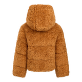 Save The Duck Giubbino tinta unita con Zip E Cappuccio Cammello per Bambino J32369G CAMMELLO SAVE THE DUCK 