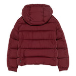 Save The Duck Giubbino tinta unita con Zip E Cappuccio Bordeaux per Bambino J35560BMIRO21 BORDEAUX SAVE THE DUCK 