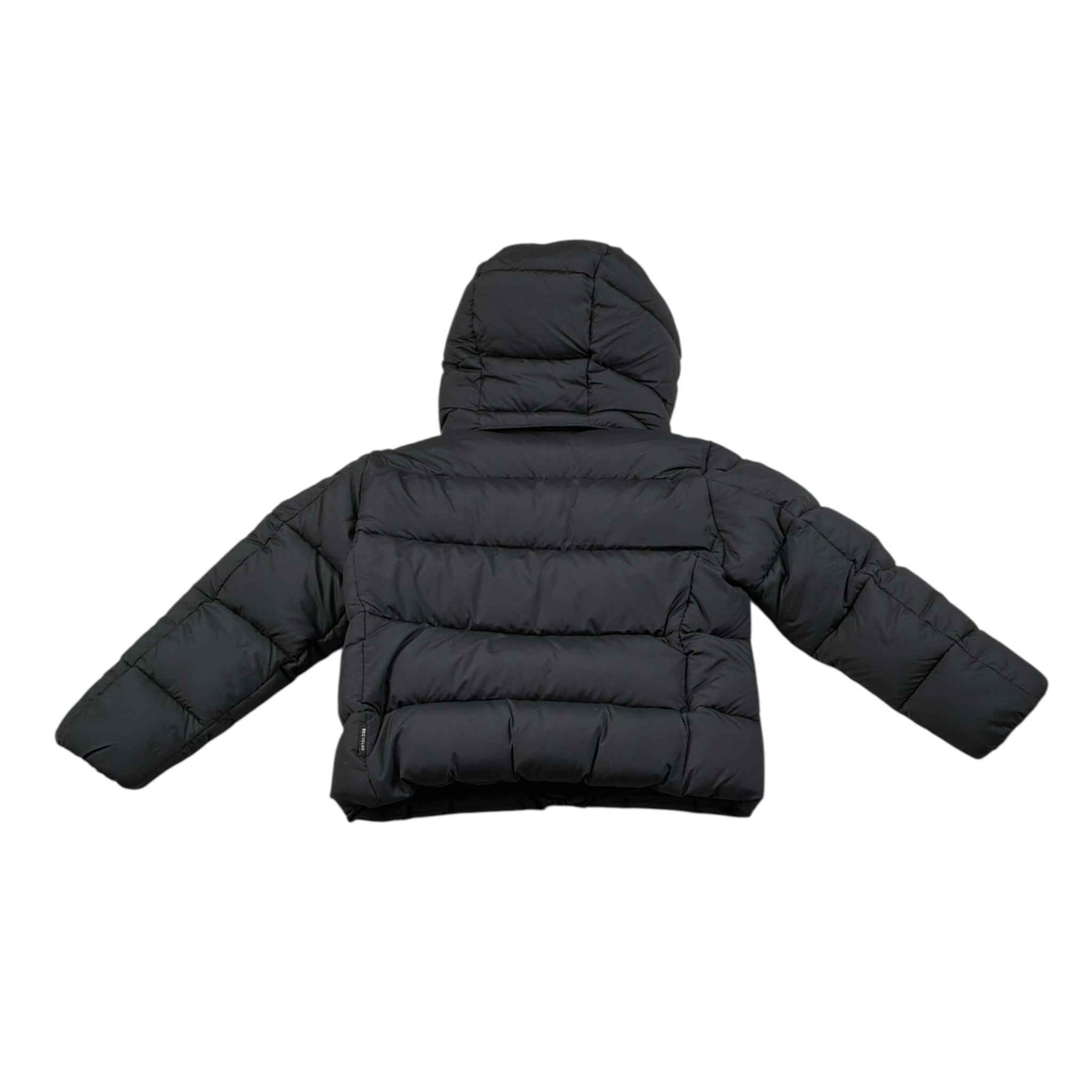 Save The Duck Giubbino tinta unita con Cappuccio Nero per Neonato J35560B NERO SAVE THE DUCK 