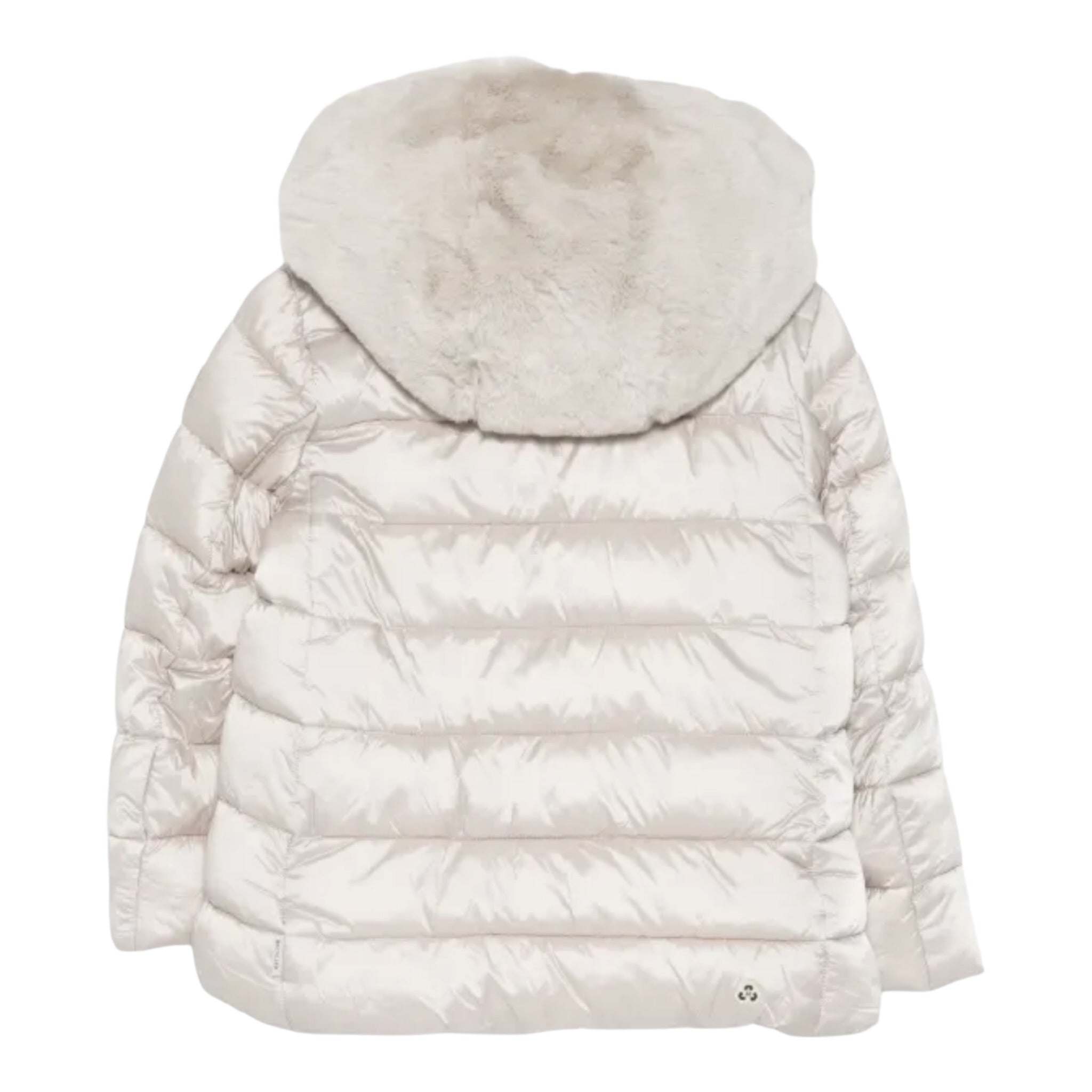 Save The Duck Giubbino tinta unita con Zip E Cappuccio Beige per Neonata J40280GJADE21 BEIGE SAVE THE DUCK 
