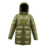 Save The Duck Giubbino tinta unita con Cappuccio Verde per Bambino J40292B VERDE SAVE THE DUCK 