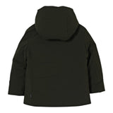 Save The Duck Giubbino tinta unita con Zip E Cappuccio Modello Parka Verde per Neonato J41447BMATT21 VERDE SAVE THE DUCK 