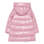 Save The Duck Giubbino tinta unita con Zip E Cappuccio Rosa per Neonata J45510G ROSA SAVE THE DUCK 