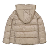 Save The Duck Giubbino tinta unita con Zip E Cappuccio Beige per Bambino J45650GX BEIGE SAVE THE DUCK 