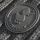 Save The Duck Cappello tinta unita con Logo Nero per Bambina JY1422U NERO SAVE THE DUCK 