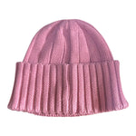Save The Duck Cappello tinta unita con Logo Rosa per Bambina JY1422U ROSA SAVE THE DUCK 