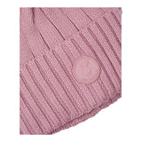 Save The Duck Cappello tinta unita con Logo Rosa per Bambina JY1422U ROSA SAVE THE DUCK 
