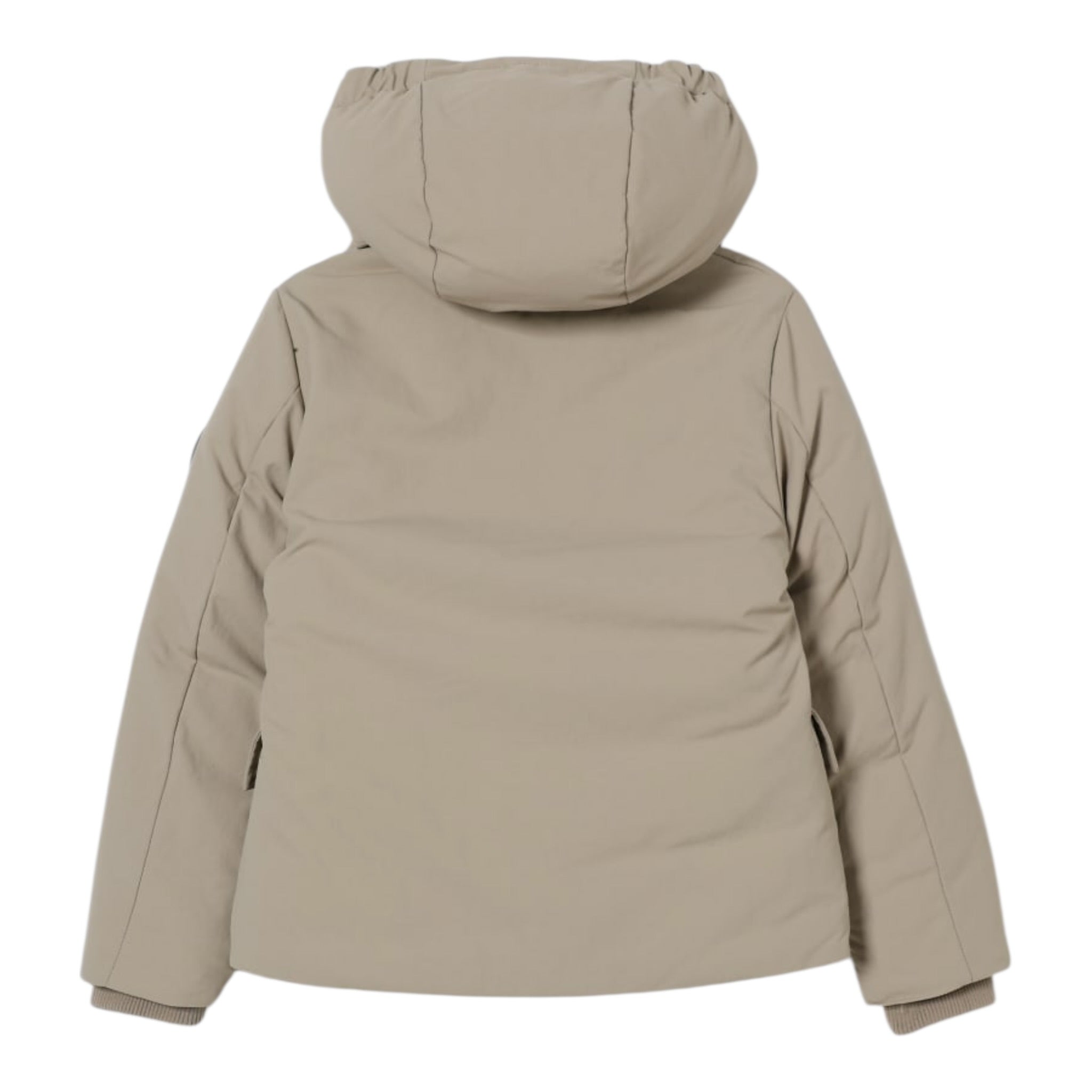Save The Duck Giubbino tinta unita con Zip E Cappuccio Beige per Neonato P32292B BEIGE SAVE THE DUCK 