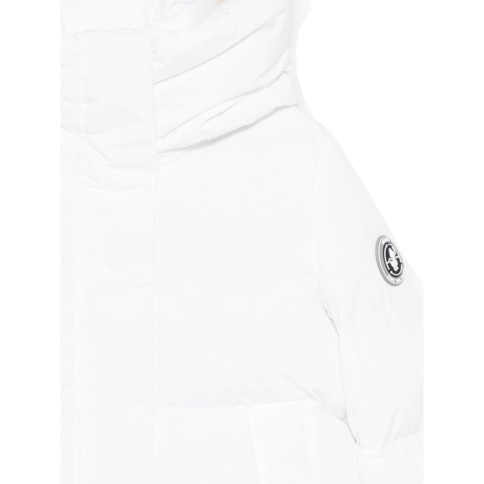 Save The Duck Giubbino tinta unita con Zip E Cappuccio Bianco per Neonato P32517GXXN BIANCO SAVE THE DUCK 