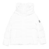 Save The Duck Giubbino tinta unita con Zip E Cappuccio Bianco per Neonato P32517GXXN BIANCO SAVE THE DUCK 
