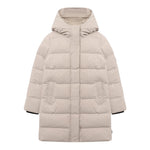 Save The Duck Giubbino tinta unita con Zip E Cappuccio Beige per Bambino P41909G BEIGE SAVE THE DUCK 