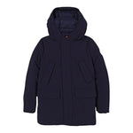 Save The Duck Giubbino tinta unita con Zip E Cappuccio Blu per Neonato P43180BSMEG21 BLU SAVE THE DUCK 