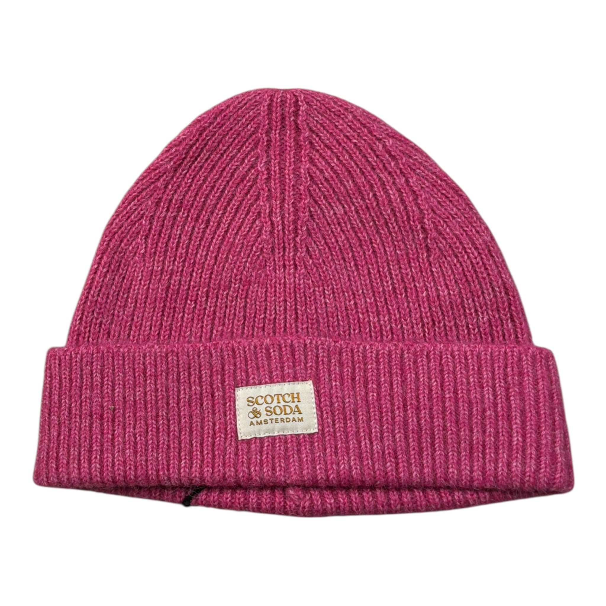 Scotch & Soda Cappello tinta unita con Stampa Rosa per Bambina 173699 ROSA SCOTCH & SODA 