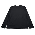 Shopart Shirt Girocollo tinta unita con Logo Nero per Bambina SAJKL000592 NERO SHOPART 