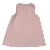 Simonetta Abito Giromanica tinta unita con Bottoni Rosa per Neonata SV1002 ROSA SIMONETTA 