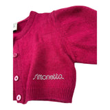 Simonetta Coprispalle tinta unita con Brillantini Fuxia per Neonata SV9000 FUXIA SIMONETTA 