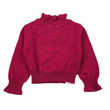 Simonetta Maglia Mezzo Collo tinta unita Fuxia per Neonata SV9A20X FUXIA SIMONETTA 