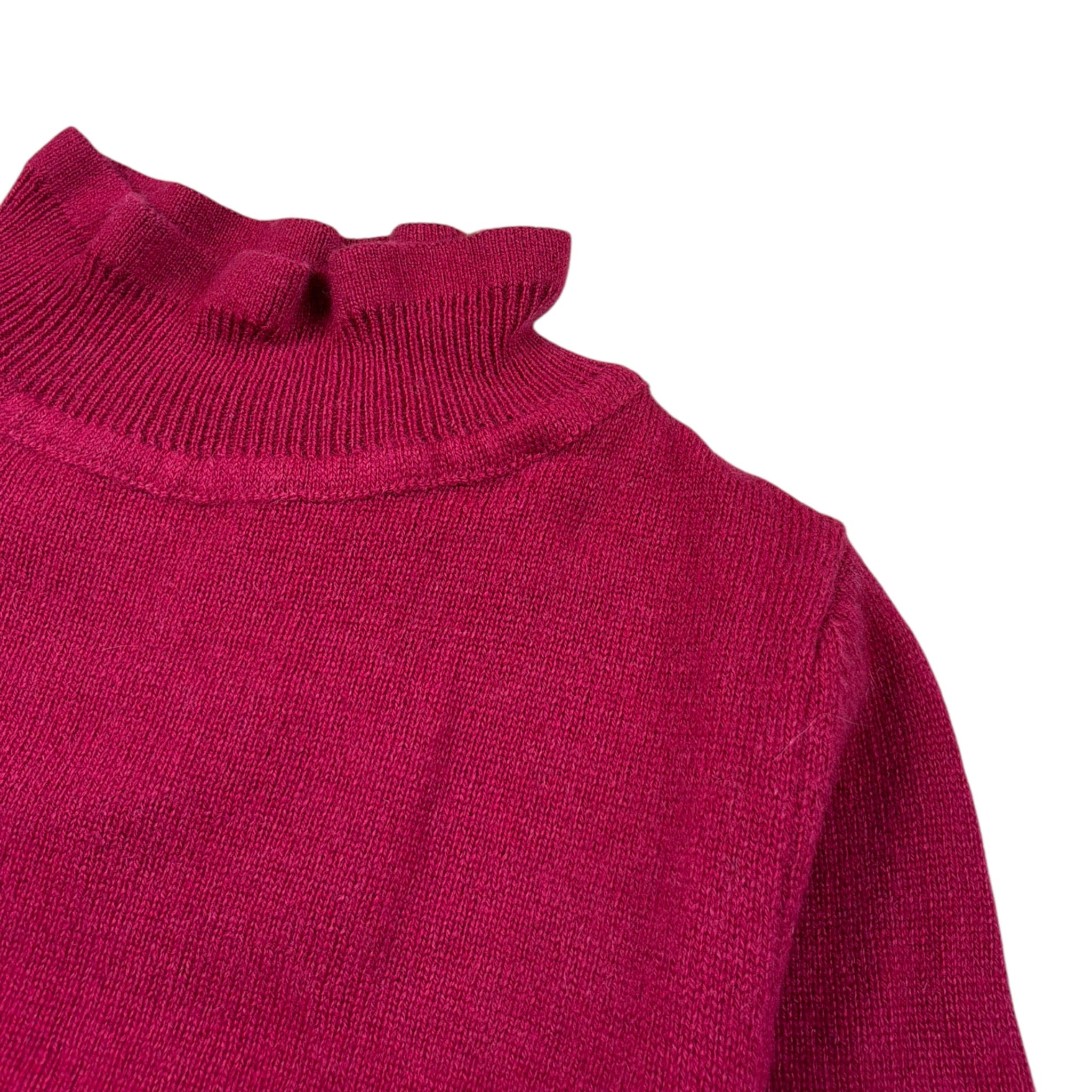 Simonetta Maglia Mezzo Collo tinta unita Fuxia per Neonata SV9A20X FUXIA SIMONETTA 
