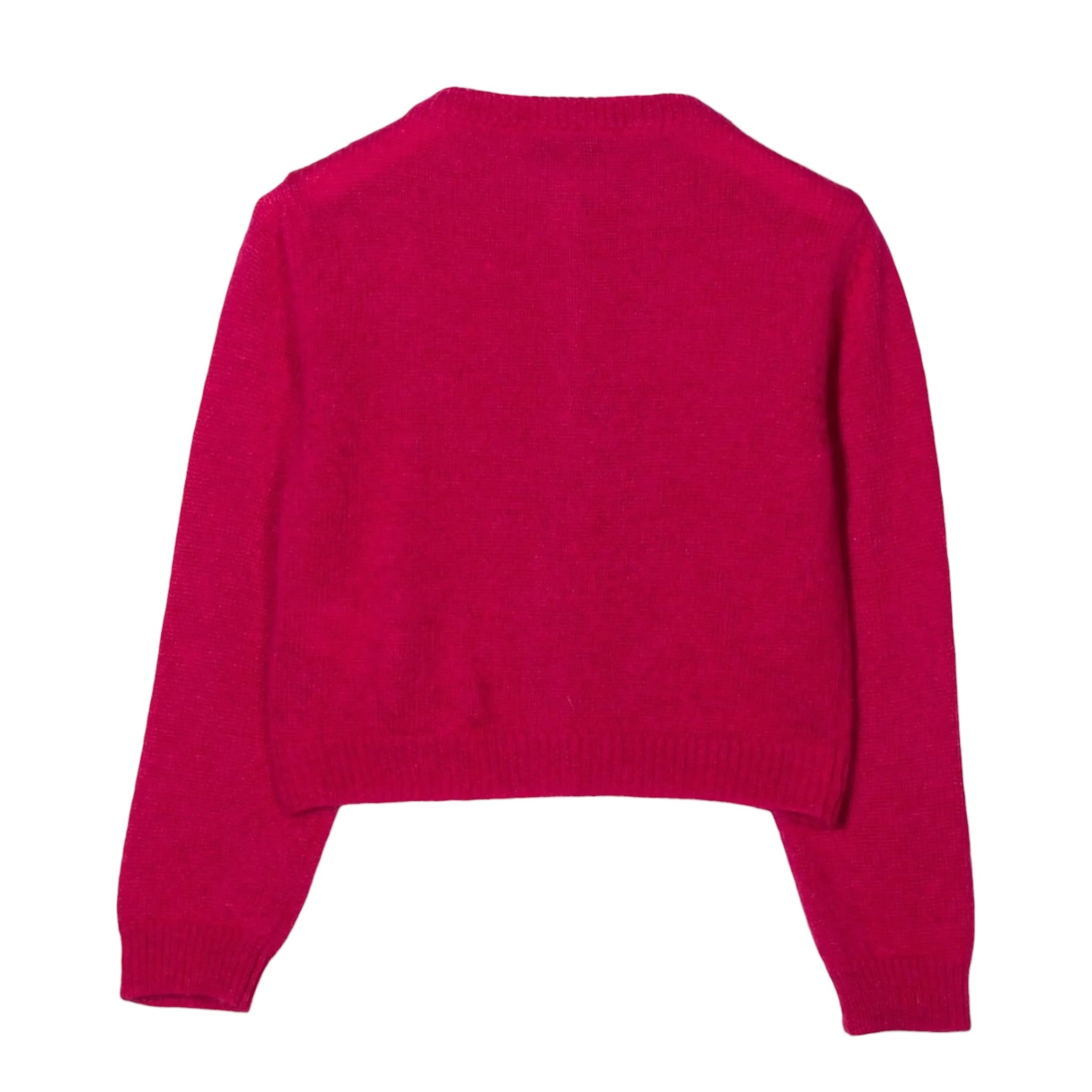 Simonetta Cardigan Tint Uita Fuxia per Neonata SV9A40 FUXIA SIMONETTA 