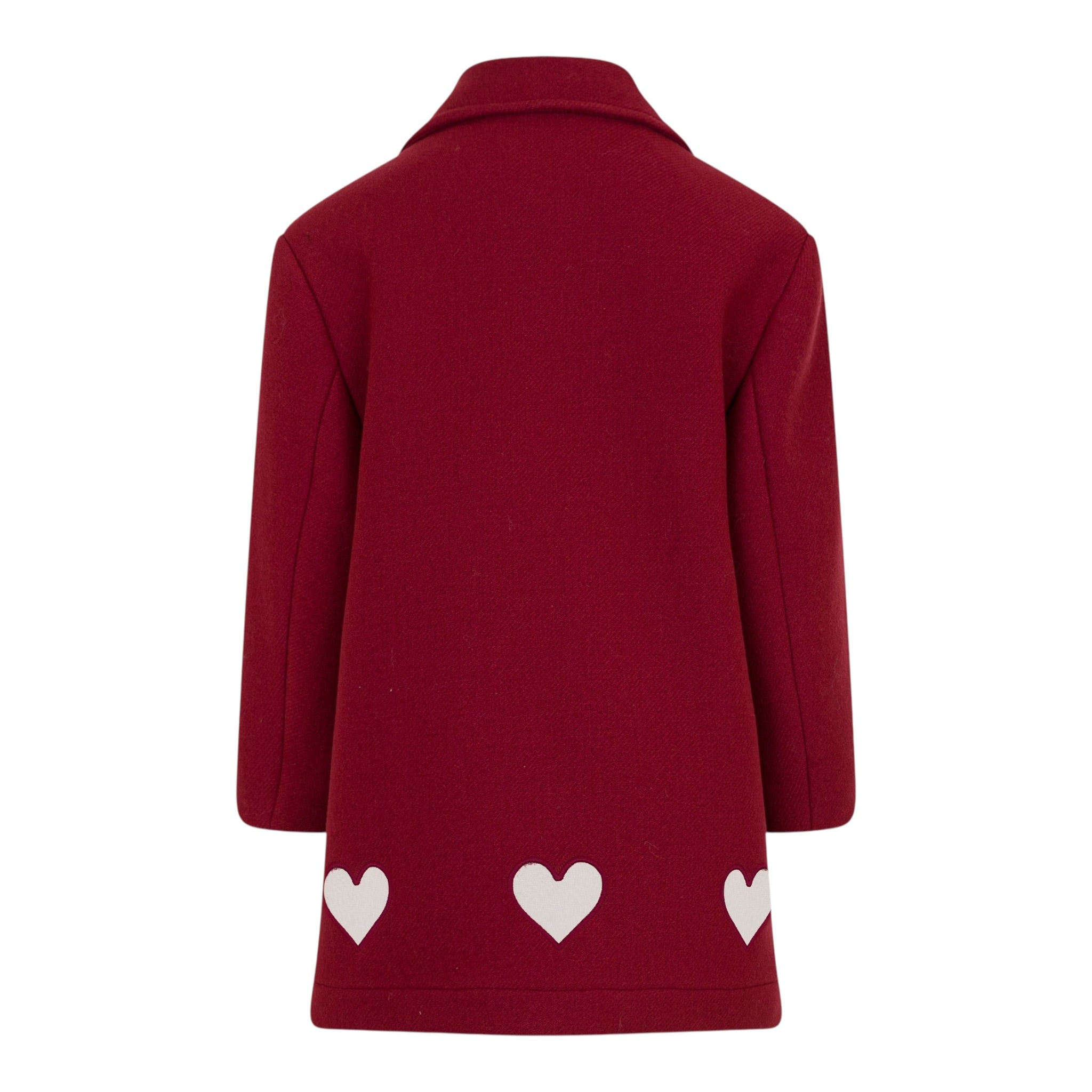 Simonetta Capootto tinta unita Rosso per Bambina SX2A20E0227 ROSSO SIMONETTA 