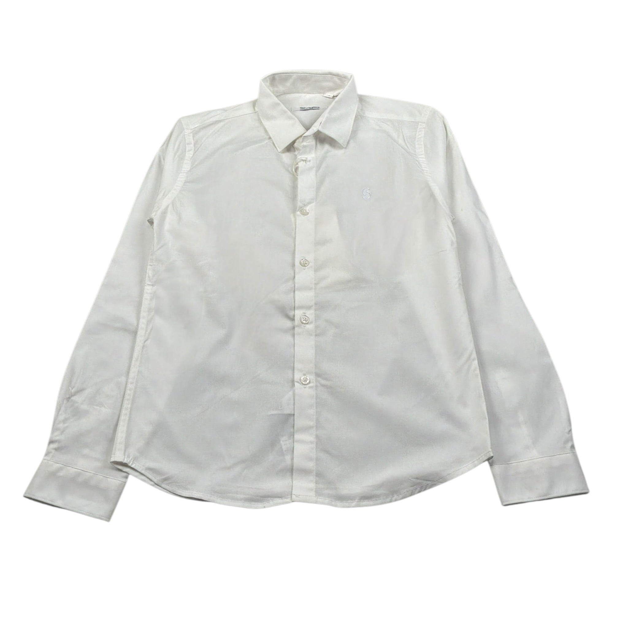 Siviglia Camicia Manica Lunga tinta unita Bianco per Bambino SVBSH00643 BIANCO SIVIGLIA 