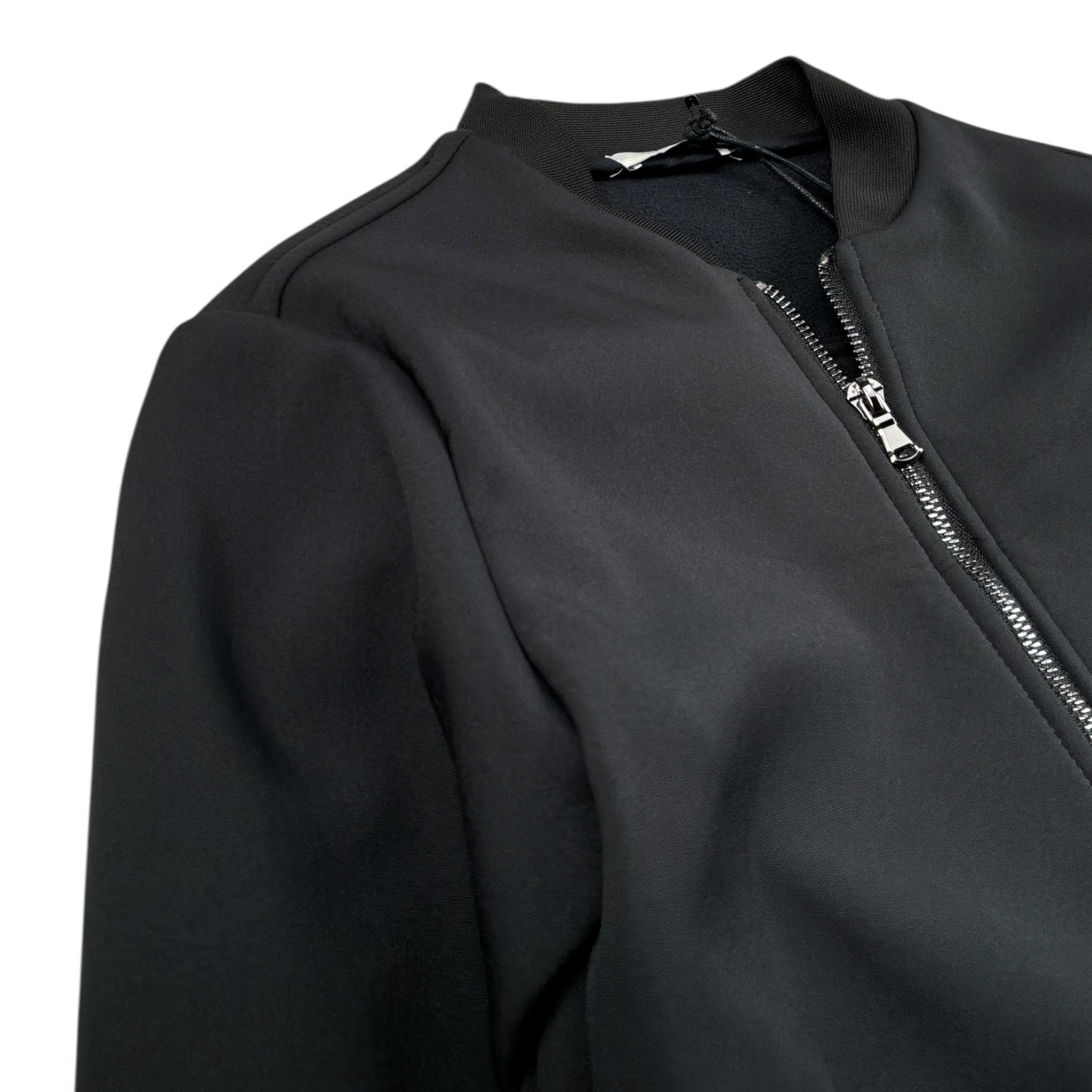 Siviglia Giubbino tinta unita con Zip Nero per Bambino SVJJK16053 NERO SIVIGLIA 