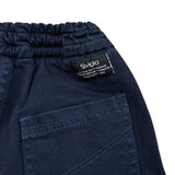 Siviglia Pantalone tinta unita con Elastico In Vita Blu per Neonato SVNPT00545 BLU SIVIGLIA 