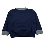 Siviglia Maglia Girocollo tinta unita Blu per Neonato SVNSW00576 BLU SIVIGLIA 