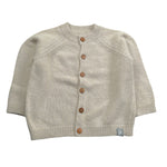 Snug Cardigan tinta unita con Bottoni Beige per Neonato 930AR5W003140 BEIGE SNUG 