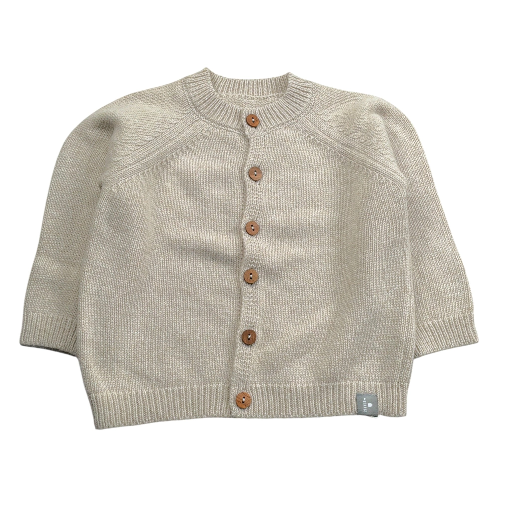 Snug Cardigan tinta unita con Bottoni Beige per Bambino 930AR5W003140J BEIGE SNUG 