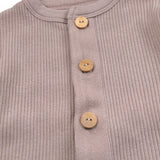 Snug Cardigan tinta unita con Bottoni Beige per Neonato 930AR5W074G20 BEIGE SNUG 