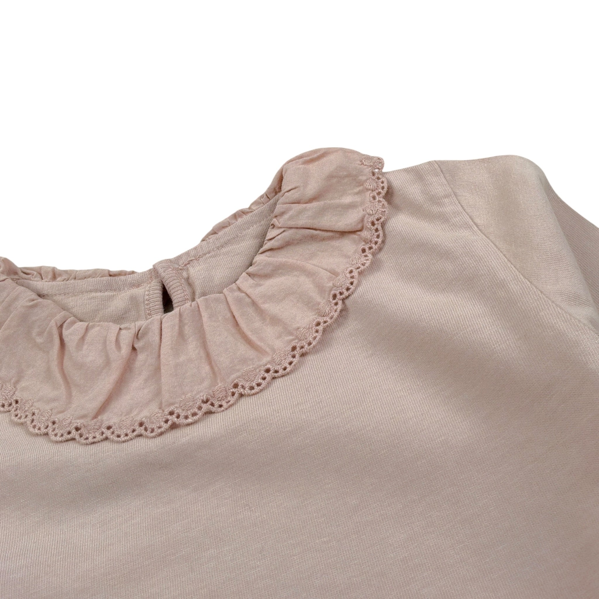 Snug Body tinta unita con Colletto Rosa Antico per Neonata 930AX5W064G21 ROSA ANTICO SNUG 