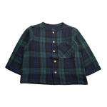 Snug Camicia tinta unita con Fantasia Quadri Verde per Neonato 930BC5W123R83 VERDE SNUG 