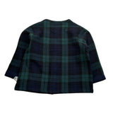 Snug Camicia tinta unita con Fantasia Quadri Verde per Neonato 930BC5W123R83 VERDE SNUG 